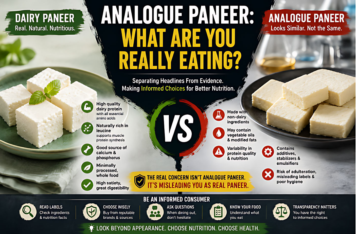 Analogue Paneer: What Is It, Is It Safe & How Is It Different From Dairy Paneer?